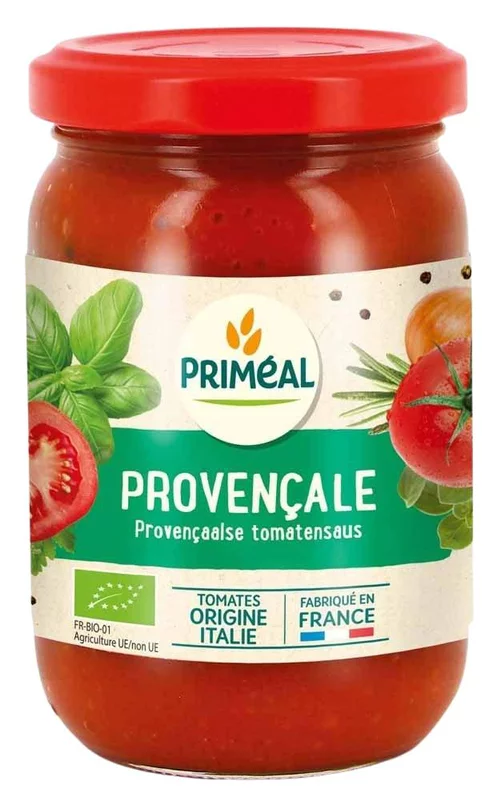 Pour mieux profiter du jardin:Sauce tomate à la provençale bio en pot de 200 g