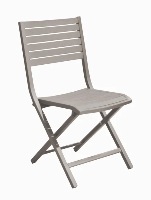 Une solution pour le jardin：Chaise Canna en aluminium - 46 x 87 x 53 cm