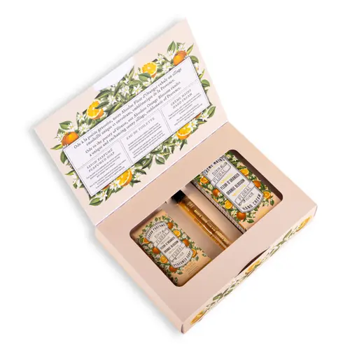 Jardin & idées:Coffret découverte fleur d’oranger Panier des Sens - les 3 pièces