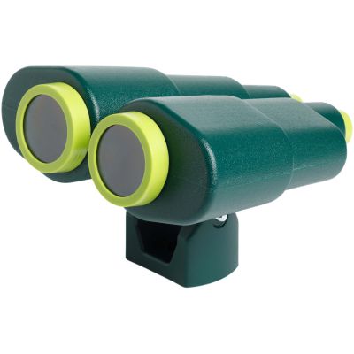 Jumelles XXL en plastique pour enfants (Vert foncé et vert lemon)