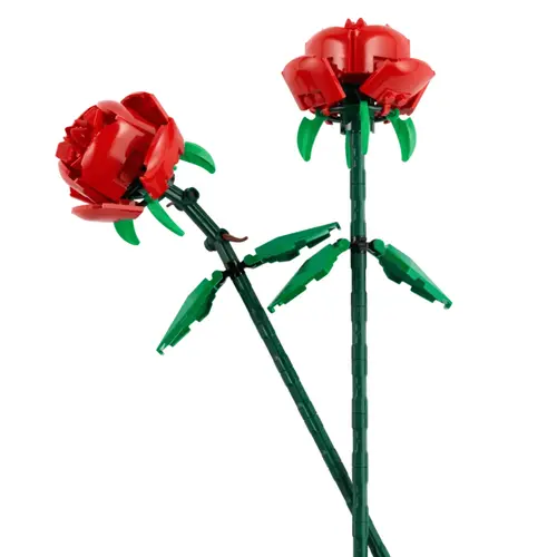 Pour un extérieur bien équipé：Roses LEGO® Botanical Collection 8 ans et plus - 120 pièces