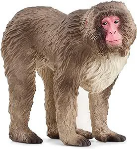 Pour vivre dehors:Figurine Macaque japonais Schleich