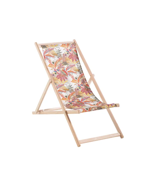 Espace vert moderne:Chilienne amovible Papouasie coloris multicolore en coton Jardin privé - 127 x 56 x 35 cm