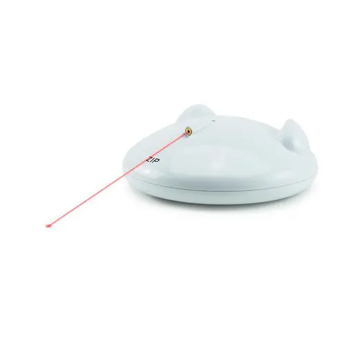 Jardin et confort：Jouet électronique pour chat coloris blanc Zip Laser PetSafe Frolicat