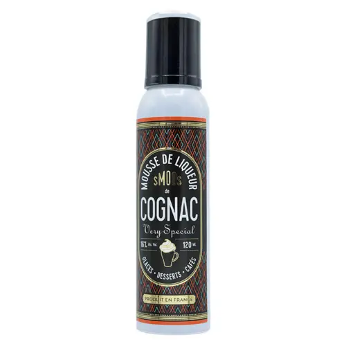 Le jardin au quotidien：Mousse de liqueur de cognac very special Smoos - 120 ml