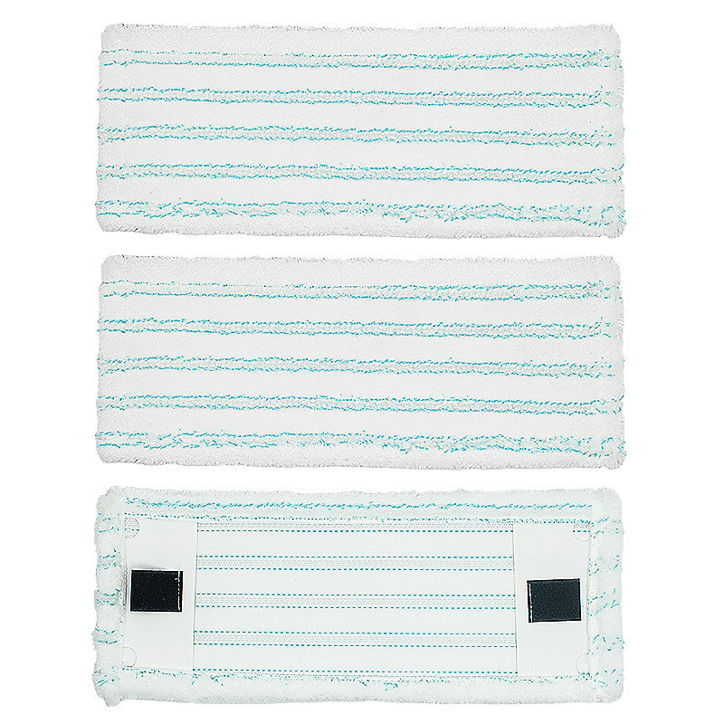 Accessoire de ménage – BASHLWUA 3 pcs pour Leifheit Clean Mop de remplacement pour utilisation humide et sèche Tête de mop plate en microfibre accessoire