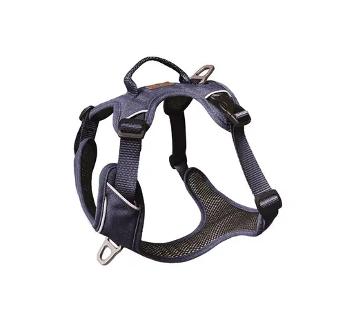 Le jardin au quotidien：Harnais pour chien coloris bleu foncé Kyflie Momentum Urban - Taille 3