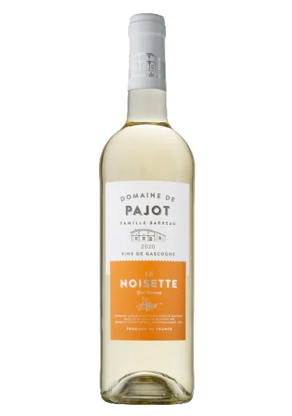 Une solution pour l’extérieur:Vin blanc Le noisette moelleux IGP Côtes de Gascogne bio Domaine Pajot - 75 cl