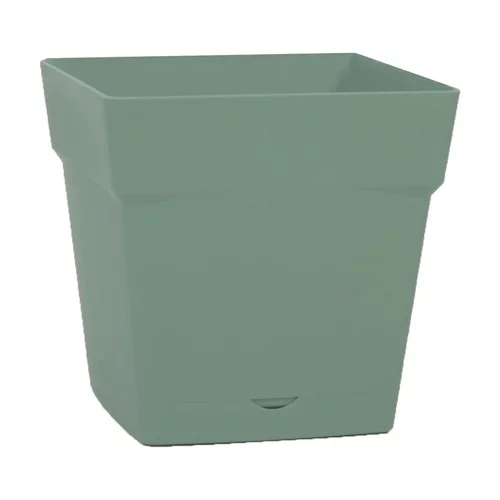 Espace vert confort：Pot carré vert laurier Eda Toscane - 24,8 x 24,8 x 24,8 cm