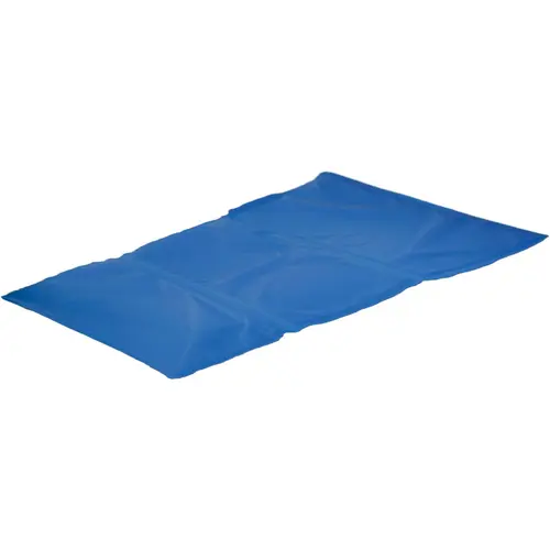 Jardin & confort：Tapis rafraîchissant pour chien forme rectangulaire coloris bleu Flamingo Frosty - 50 x 40 cm