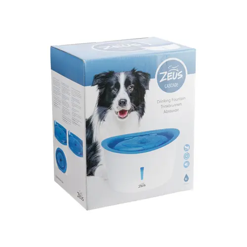 Pour un extérieur plus pratique:Fontaine à eau pour chien coloris blanc Zeus - 6 L