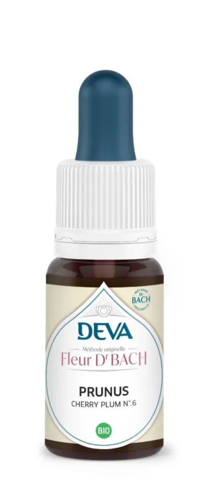 Pour vos projets：Complément alimentaire fleur de Bach prunus bio Deva - 15 ml