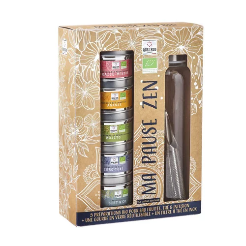Une sélection pensée pour le jardin:Coffret ma pause zen bio