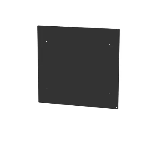 Votre allié au jardin：Habillage arrière meuble noir Le Marquier – L 69 x P 71 cm