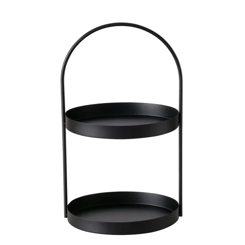 Choix utile:Présentoir de table en fer noir Joko - 27 x 26 x 44 cm