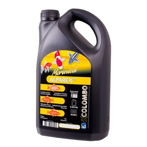 Une solution pour l’extérieur:Traitement antiparasitaire Alparex COLOMBO BASSIN - 2500ml/50000l