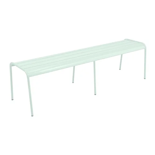 Espace vert utile：Banc Monceau coloris vert en acier Fermob - 160 x 77 cm