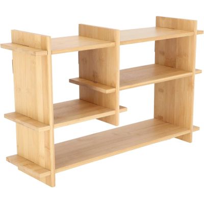 Etagère intérieure en bambou Nature (Horizontale)