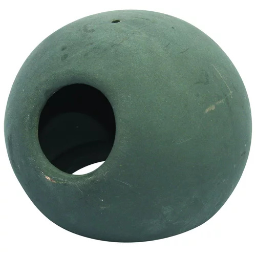 Moderne extérieur:Fish Home Galet Mousse Céramique 12x12x13,5 cm