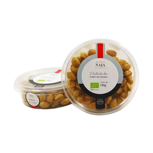 Adapté à votre jardin：Pistache curry de madras bio Maison Naja - 140 g