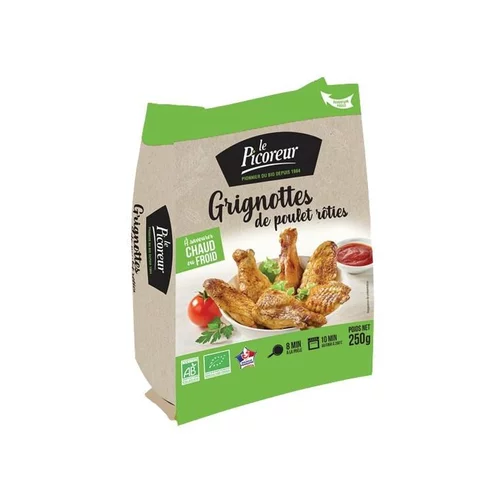 Pratique jardin:Grignote de poulet rôti Le picoreur - 250 g