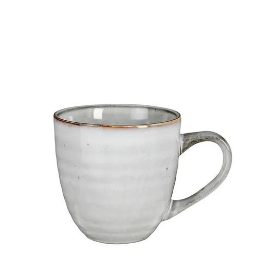 Jardin confort plus：Mug Tabo coloris gris en grès - Ø 9 cm