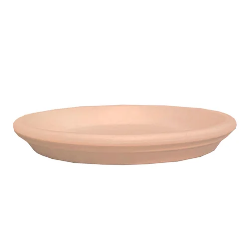 Le bon choix pour le jardin：Soucoupe en terre cuite Poterie du Bousquet Costa - Ø 21 x H 3,5 cm