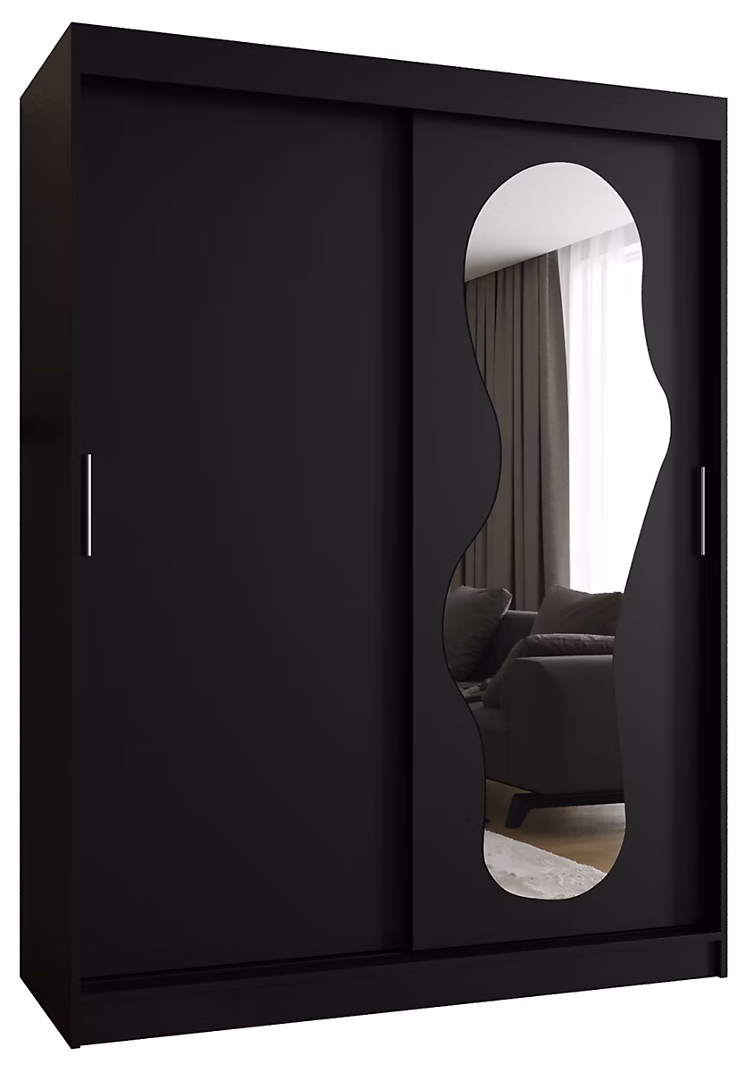 Armoire ULTRA à portes coulissantes H. 200 x L. 150 x P. 62 – 2 portes