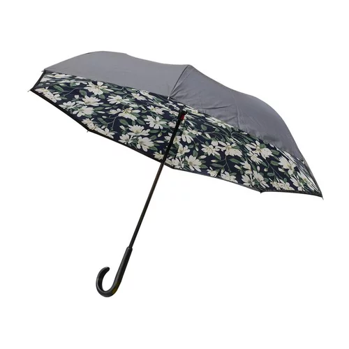 Nature pour le jardin:Parapluie nouméa noir en acier et polyester