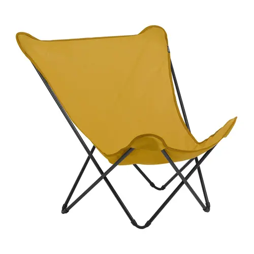 Pour transformer votre jardin：Fauteuil coloris curry Pop Up XL Lafuma - 91 x 83 x 87 cm