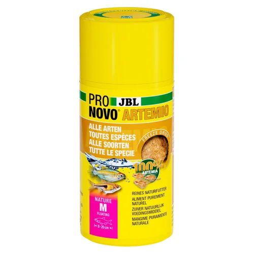 Sélection au jardin:Aliment toutes espèces JBL Pronovo artemio M – 100 ml