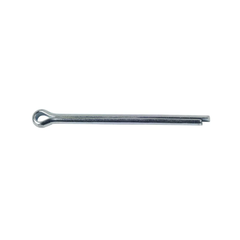 100 Goupilles Fendues D. 4 × 22 mm – DIN 94, Zingué blanc, D, Work