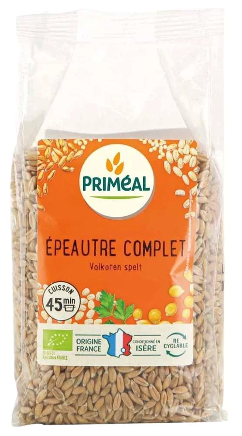 Facile dehors：Épeautre complet bio en sachet de 500 g