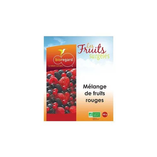 Fonctionnel au jardin:Mélange de fruits rouges surgelés biologiques Bioreg en sachet - 300 g