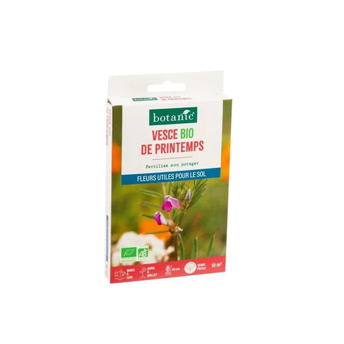 Jardin choix:Graines de Vesce de printemps bio botanic® - graines à semer (10 m²)