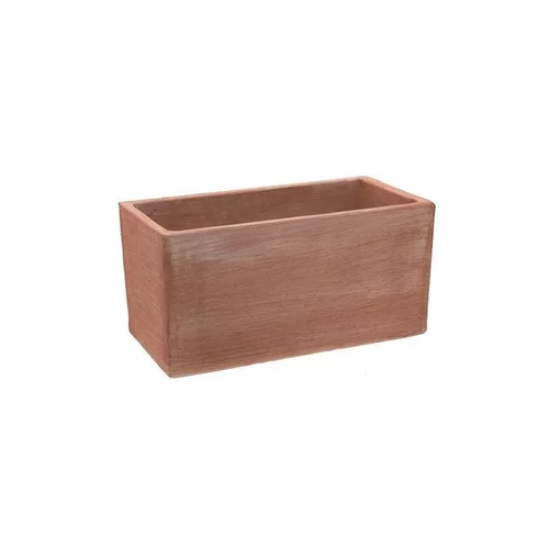 Pour équiper le jardin:Jardinière Moderne de 26,5 L en terre cuite 50 x 23 x 23 cm