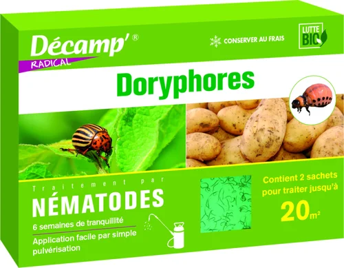 Un atout pour le jardin:Nématodes contre doryphores 10 millions