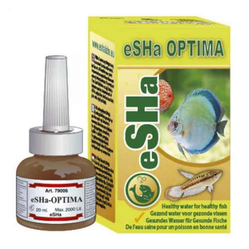 Jardin maison：Vitamines et minéraux pour poissons d'aquarium, enrichis, ESHA Optima - 20ml