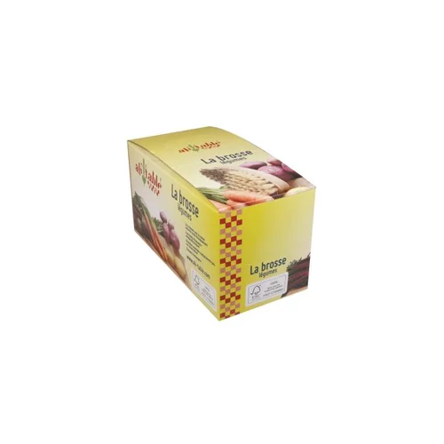Jardin & solutions：Brosse à légumes en bois certifié FSC® Ah Table