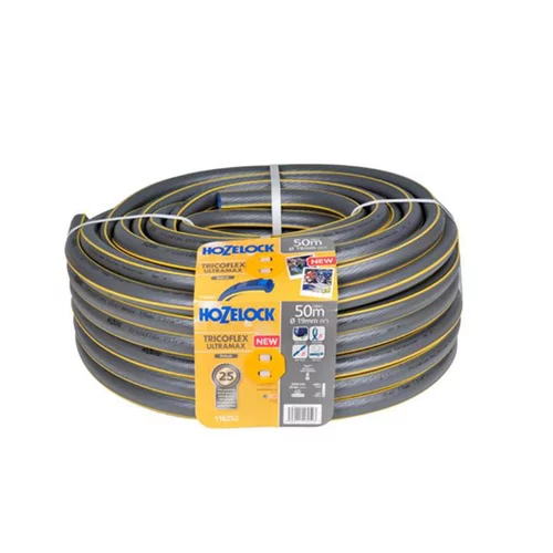 Pour un extérieur agréable：Tuyaux Tricoflex Ultramax coloris gris Hozelock - 50 m x Ø 19 mm