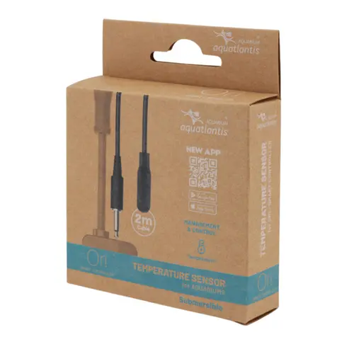 Utile jardin：Contrôleur intelligent pour aquarium coloris noir sonde température Aquatlantis ORI
