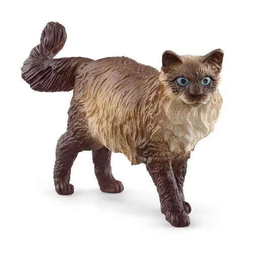 Espace vert moderne：Chat ragdoll multicolore Farm World - 6.3 cm