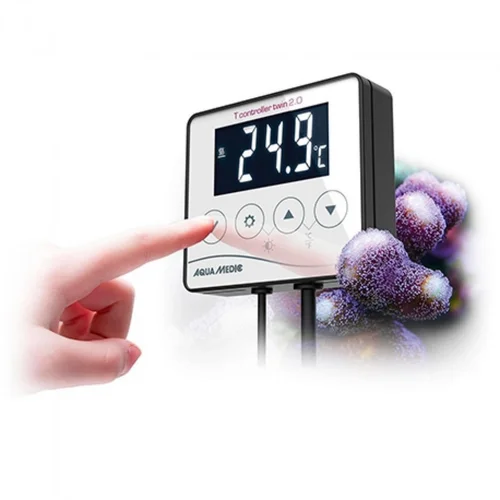 Jardin au naturel:Contrôleur d'eau double fonction - AQUA MEDIC T-Controller Twin 2.0