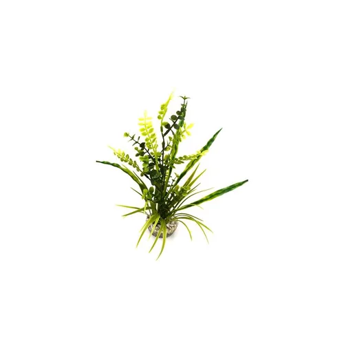 Essentiel pratique：Herbe euca verte en plastique 30 cm
