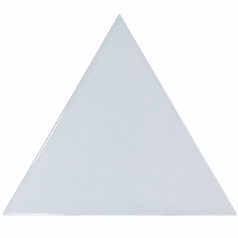 Carrelage mural – Carrelage mur triangulaire uni bleu brillant SCALE TRIANGOLO SKY BLUE