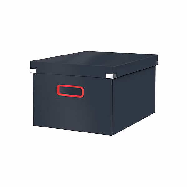 Boite rangement en carton solide Cosy M – Gris