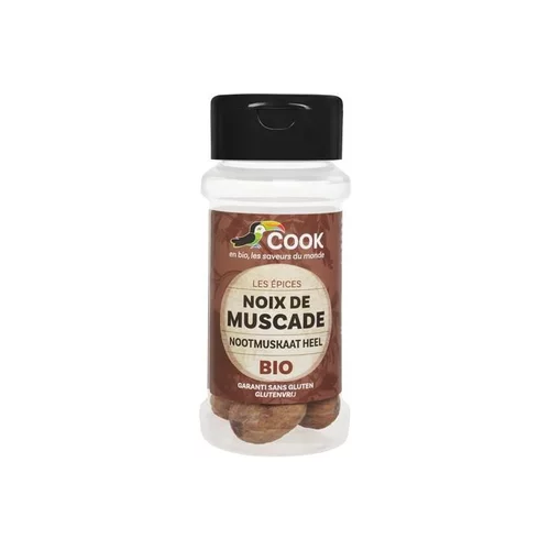 Pour un extérieur plus agréable:Noix de muscade bio en pot de 30 g