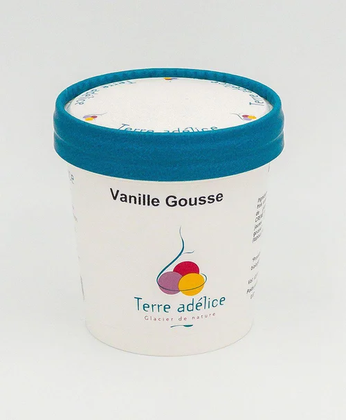 Jardin & pratique:Glace vanille Terre Adélice - Pot de 120 ml