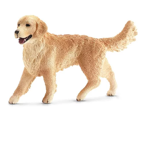 Pour tous vos projets jardin:Figurine Golden Retriever femelle Série Animaux de la Ferme 2x7,5x5 cm