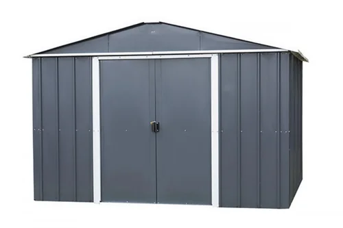 Pour simplifier le jardin:Abri de jardin métal sans plancher, anthracite TRIGANO JARDIN - Yardmaster - 6.24m²